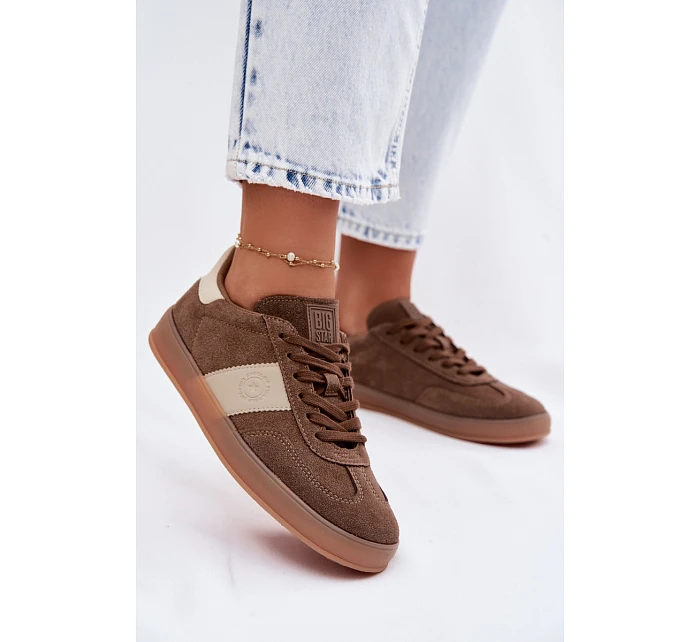 Dámské tenisky Big Star TT274116 hnědé