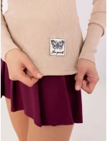 Bluzka CLM BZ model 20752445 beżowy - FPrice Bluzka CLM BZ model 20752445 beżowy - FPrice