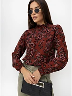 Bluzka model 22340987 bordowy - FPrice
