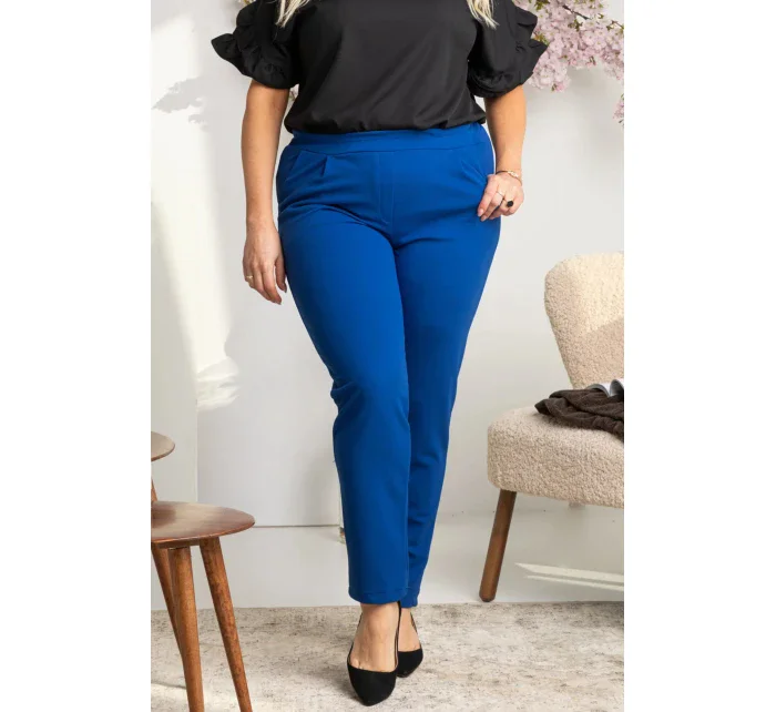 Dámske nohavice Z726 Kr. modrá - Karko Dámske nohavice Z726 Kr. modrá - Karko