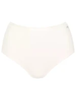 Dámske bavlnené nohavičky GO Daily s vysokým pásom - WHITE - biela 00GZ - SLOGGI