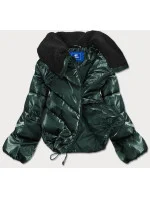 KRÓTKA KURTKA Z ZIELONA model 21242393 - Ann Gissy KRÓTKA KURTKA Z ZIELONA model 21242393 - Ann Gissy