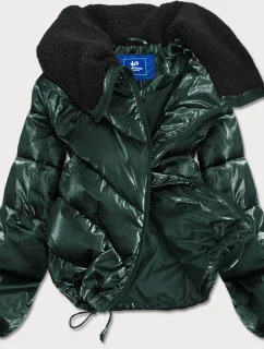 KRÓTKA KURTKA Z  ZIELONA model 21242393 - Ann Gissy