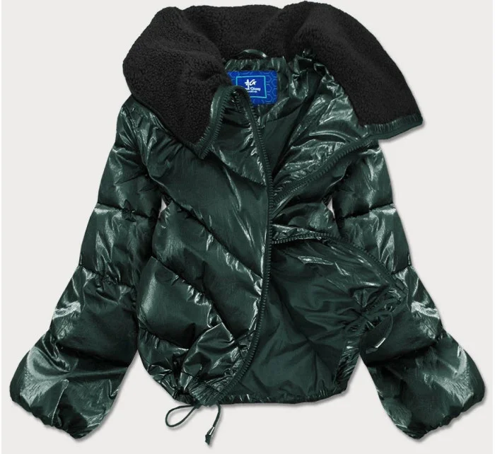 KRÓTKA KURTKA Z ZIELONA model 21242393 - Ann Gissy KRÓTKA KURTKA Z ZIELONA model 21242393 - Ann Gissy