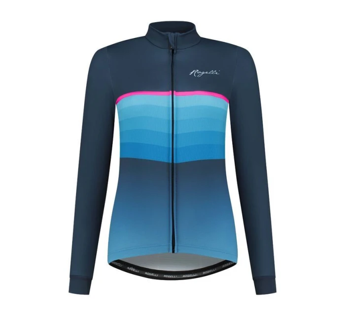 Rogelli dámska mikina IMPRESS II modro-ružová S