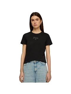 Dámske tričko Puma ESS Script Tee black 691760 01