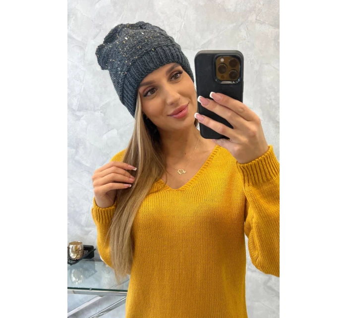 Dámská čepice model 18752237 - K-Fashion Dámská čepice model 18752237 - K-Fashion