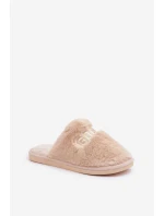 Dámské Pantofle S Medvídkem A  Béžové model 21681739 - Boto