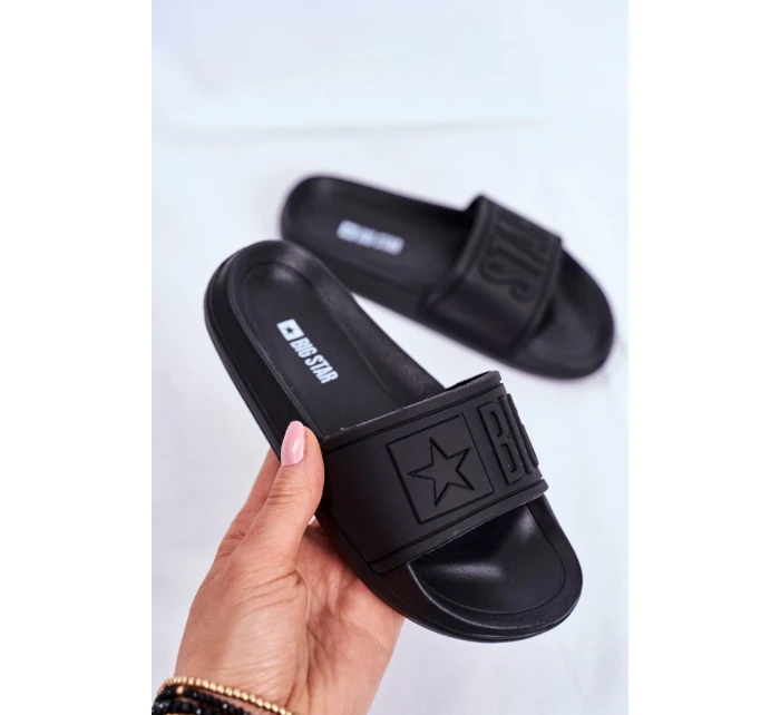 Klapki Dziecięce Big Star Czarne DD374157 Klapki Dziecięce Big Star Czarne DD374157