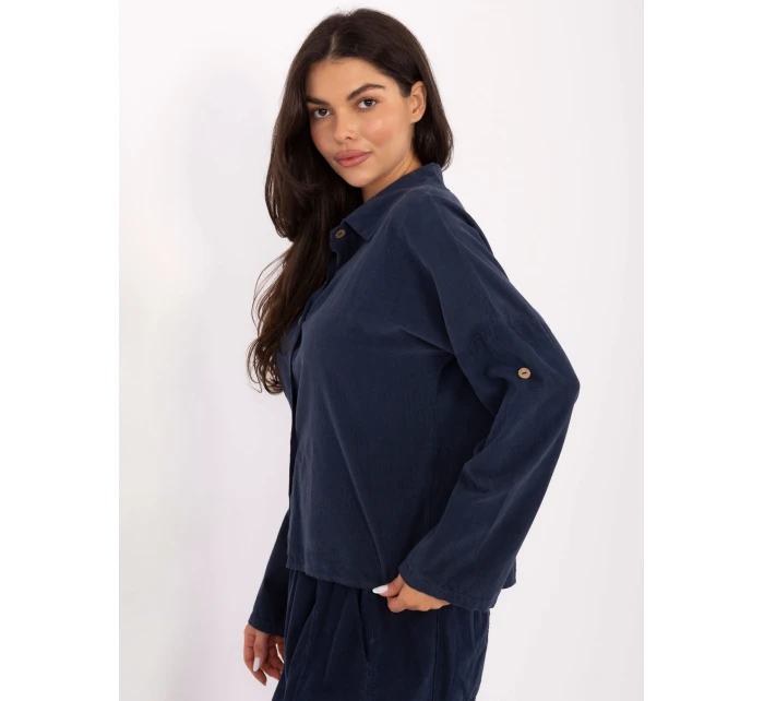 Koszula IT KS model 21749942 ciemny niebieski - FPrice