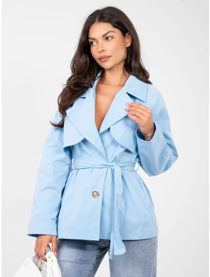 Kabát IT SK FL10069.65 svetlomodrý