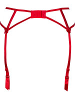 Podvazkový pás model 17682016 červený - Axami
