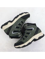 Pánsky zateplený zelený trapper VarnHorn 25-97305