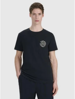 Pánske tričko s potlačou 4F 4FWSS25TTSHM1980-20S