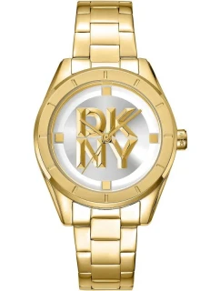 DKNY Chambers Midi Gold dámske hodinky DK1L016M0065 + BOX