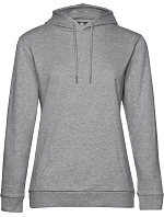 B&C #Hoodie /women Dámska mikina s kapucou 01.W04W heather grey B&C #Hoodie /women Dámska mikina s kapucou 01.W04W heather grey