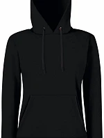 Fruit of the Loom Classic Lady-Fit Hooded Sweat Dámska mikina s kapucňou 16.2038 čierna
