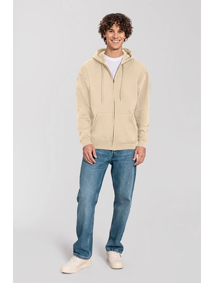 Iconic Premium Hooded Sweat Jacket Mikina s kapucí z těžké bavlny model 22459409 desert sand - Fruit of the Loom Iconic Premium Hooded Sweat Jacket Mikina s kapucí z těžké bavlny model 22459409 desert sand - Fruit of the Loom