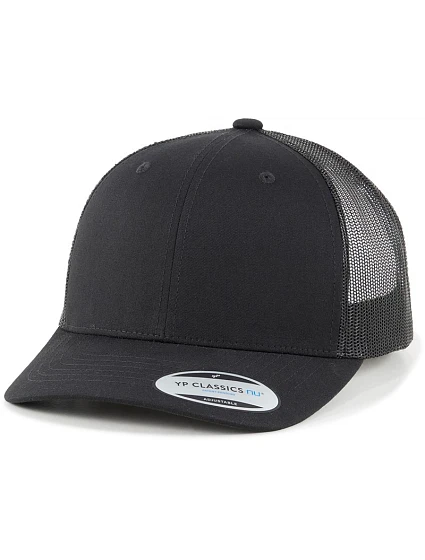 Flexfit 6606NU 6-panelová čiapka typu Trucker „Two-Tone“ 55.06NU čierna