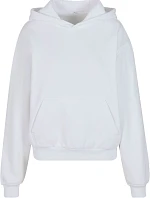 Build your Brand BY 444 Dámska mikina s kapucňou v oversize strihu „Loose Fit“ 56.0444 biela