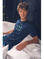 Pohodlné dvoudílné pánské pyžamo model 17161530 - Vamp