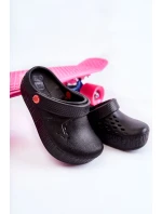 Dziecięce Lekkie Klapki Kroksy Big Star II375001 Czarne Dziecięce Lekkie Klapki Kroksy Big Star II375001 Czarne