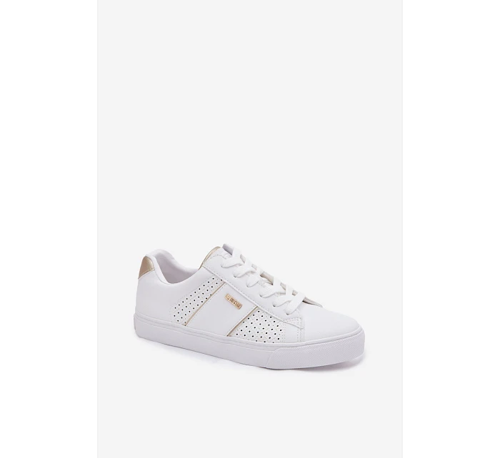 Dámské perforované tenisky Big Star model 22042645 Bílé - Big Star Shoes