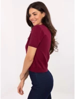 Sweter IT SW model 21471665 bordowy - FPrice