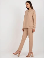 Komplet LK KMPL model 18633840 camelowy - FPrice Komplet LK KMPL model 18633840 camelowy - FPrice