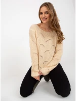 Sweter TW SW BI model 22003962 beżowy - FPrice