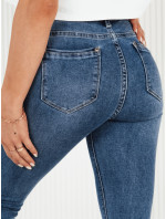 CARLET dámske džínsové nohavice modré Dstreet UY1992