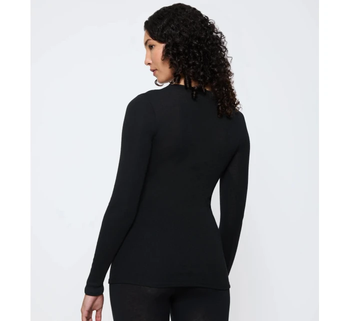 Beauty Layers LSL Top Wool - BLACK - TRIUMPH BLACK - TRIUMPH