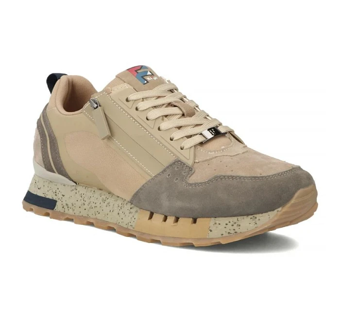 Pánske béžové kožené čižmy Filippo MSP7836 Pánske béžové kožené čižmy Filippo MSP7836