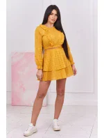 Horčicové boho šaty Horčicové boho šaty