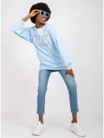 Mikina EM BL 719.36 svetlo modrá