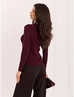 Sweter IR SW model 22400856 bordowy - FPrice