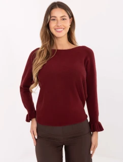 Sweter IT SW model 21480260 bordowy - FPrice