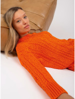 Dámsky sveter LC SW 8010 oranžový
