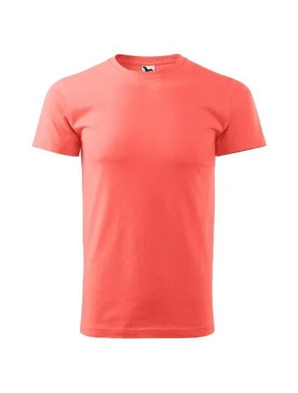Heavy New tričko unisex korálová Heavy New tričko unisex korálová