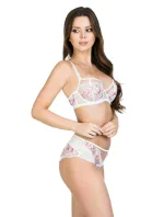 Dámska podprsenka FOLK BALCONETTE 19103 MILK Dámska podprsenka FOLK BALCONETTE 19103 MILK