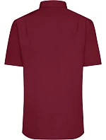 JN 680 Popelínová košile s krátkým rukávem model 22537787 wine - Daiber JN 680 Popelínová košile s krátkým rukávem model 22537787 wine - Daiber
