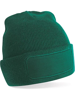 B 445 Čepice Patch model 22481880 bottle green - Beechfield
