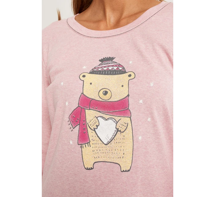 model 20772444 dł.r. kolor:melanż róż - Italian Fashion model 20772444 dł.r. kolor:melanż róż - Italian Fashion