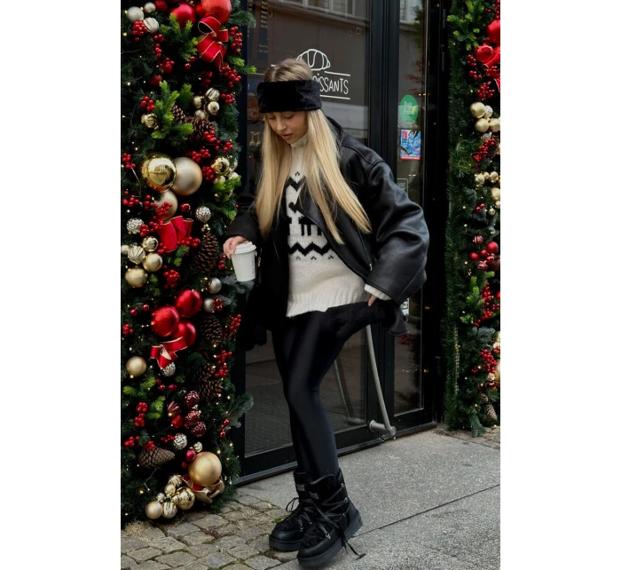 Śniegowce Na Platformie Wegańskie D.Franklin DFSH370004 Czarne Śniegowce Na Platformie Wegańskie D.Franklin DFSH370004 Czarne