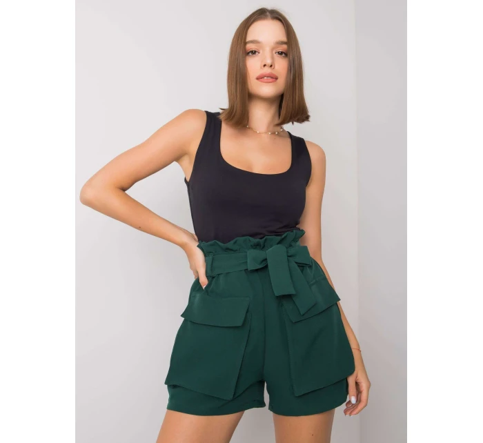 Šortky DHJ SN 13295.76 tmavozelené Šortky DHJ SN 13295.76 tmavozelené