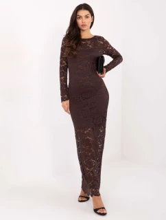 Sukienka MI SK model 21730872 brązowy - FPrice