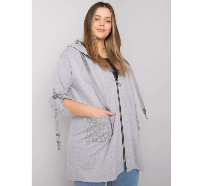 Mikina RV BL 6795.84 sivá Mikina RV BL 6795.84 sivá