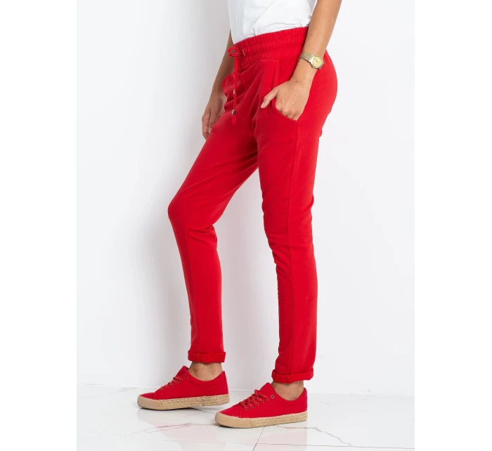 Spodnie dresowe RV DR model 21175280 czerwony - FPrice