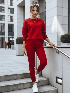 Komplet damski  PREMIUM czerwony model 22007509 - FashionStreet