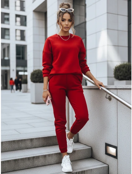 Komplet damski  PREMIUM czerwony model 22007509 - FashionStreet
